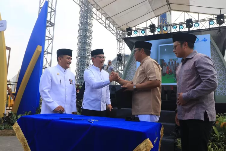 bank bjb syariah Beri Beasiswa Santri Magang asal Sumatera Utara di Pesantren Jawa Barat dan Dukung OPOP