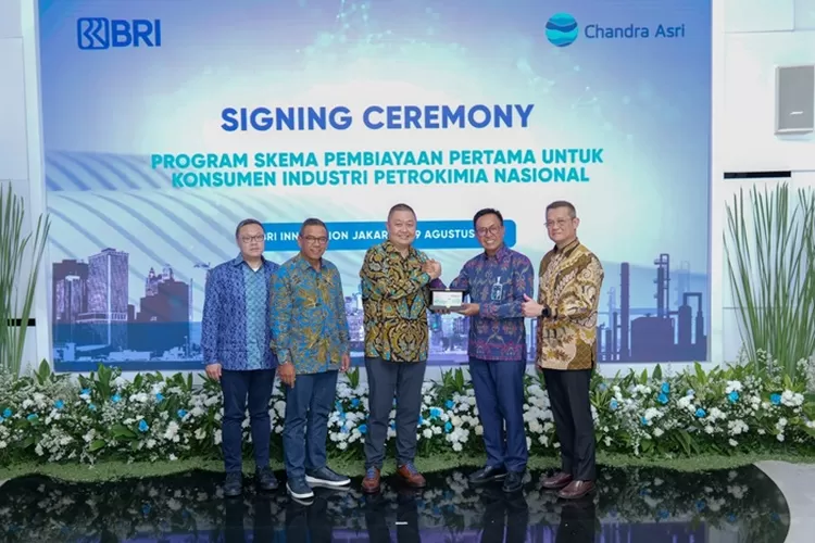 BRI Gandeng Chandra Asri Dukung Rantai Pasok Industri Petrokimia Nasional