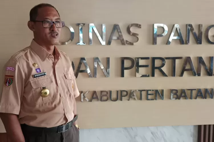 Kepala Dinas Pangan dan Pertanian, Wahyu Budi Santoso.  (Foto: Muslihun kontributor Batang.)