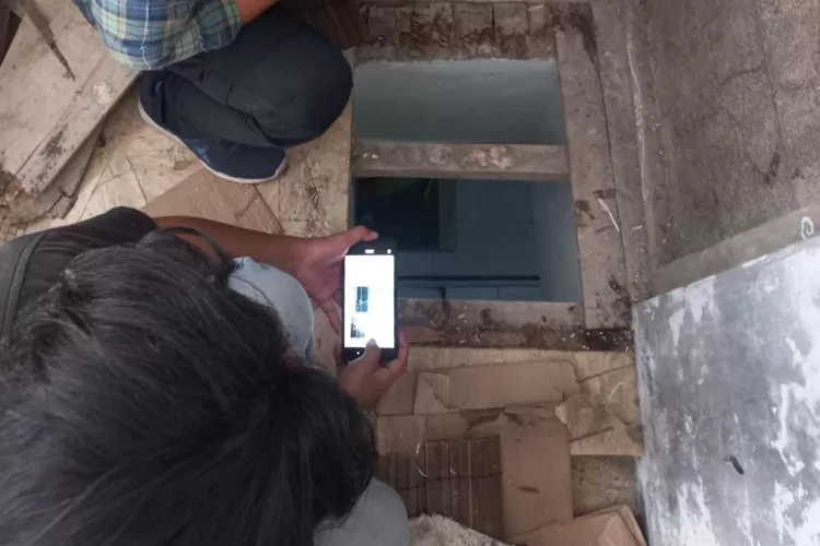 Bunker yang diduga jadi tempat pemerkosaan pengasuh pondok pesantren di Lempongsari Semarang.  (Istimewa)