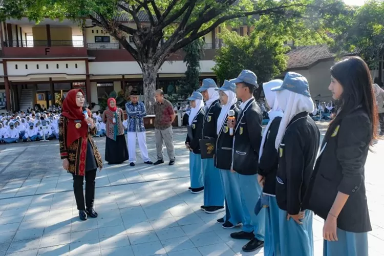 Bupati Demak Ajak Pelajar Jauhi Narkoba di SMAN 3 Demak (ist)