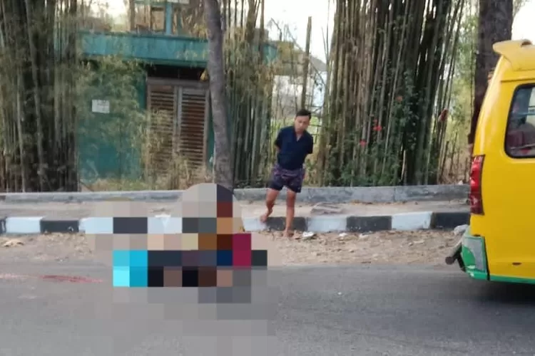 Seorang pemuda meninggal dunia di Tanjakan Greendwood Semarang usai melompat dari angkot.  ((Istimewa))