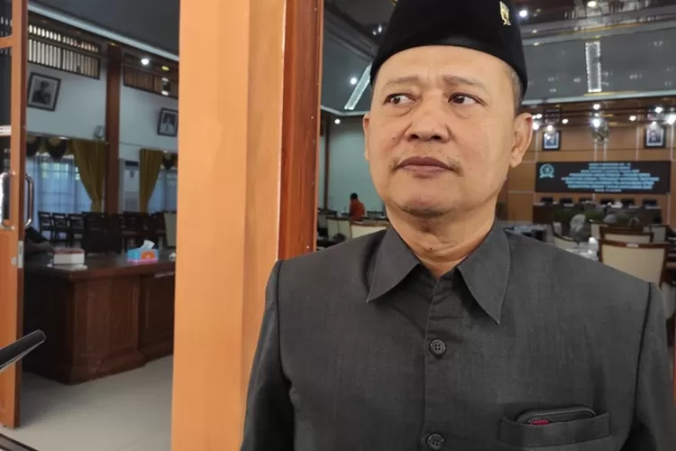 Ketua DPRD Kabupaten Demak, H.S Fahrudin Bisri Slamet (FBS) saat memimpin Rapat Paripurna DPRD Demak
