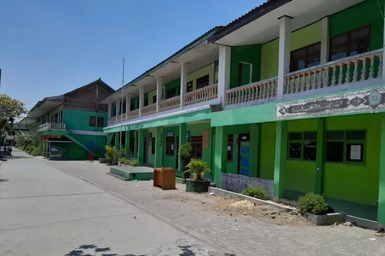 Lokasi MA Yasua Pilangwetan tempat kejadian kasus murid bacok guru di Demak.  (Ayosemarang.com/ Audrian Firhannusa)