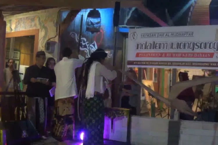 Peresmian pesantren budaya Ndalem Wongsorogo di desa Sidorejo Brangsong.  ((edi prayitno/kontributorr Kendal))