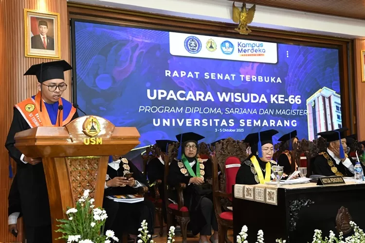 Feri Fajariandi Jadi Wisudawan Terbaik USM dengan IPK 3,99