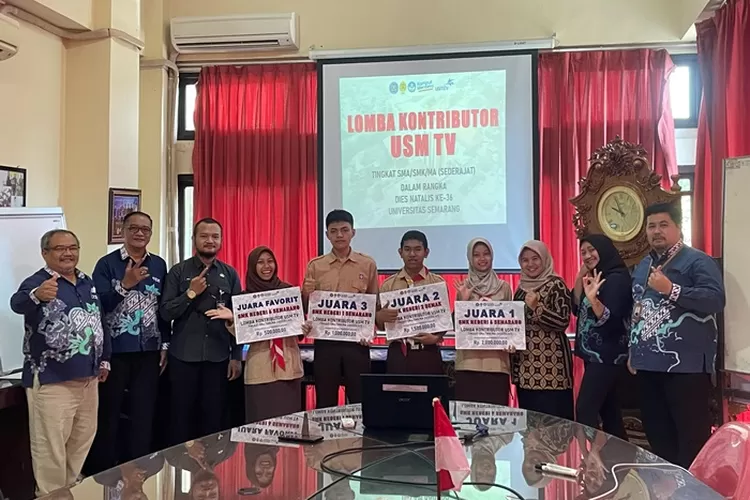 Penyerahan Hadiah Lomba Kontributor USM TV