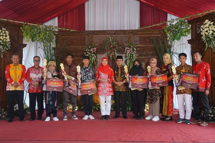 Festival Batik Demak di Halaman Sport Center Demak, Sabtu 21 Oktober 2023.  (Ivo)