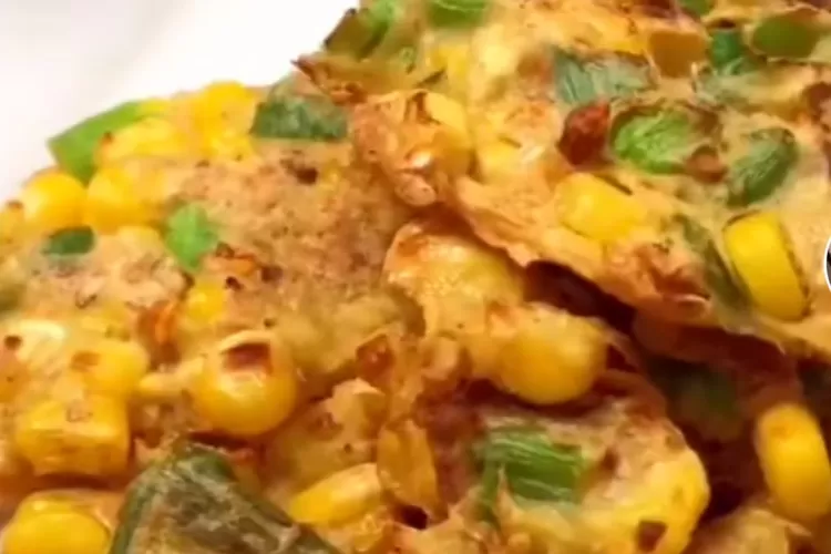 Resep Bakwan Jagung Diet Tanpa Minyak dan Tepung (TikTok @elinesu)