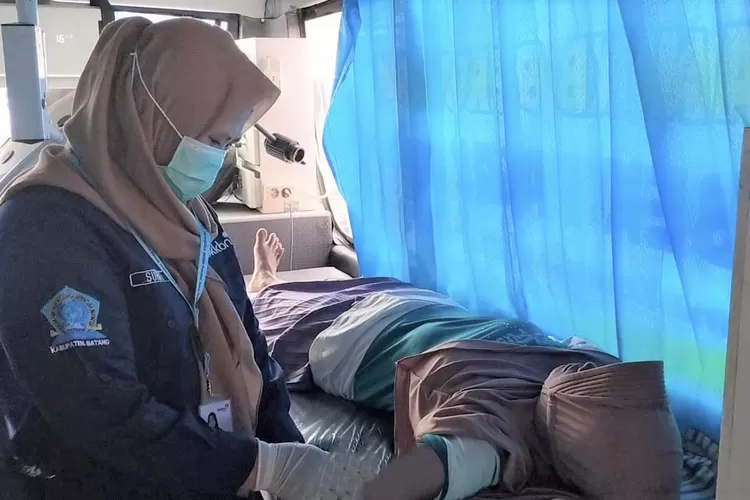 Program Gerakan Bersama Keluarga Tepat Sasaran (Gerbek Pasar) di Pasar Bandar.  (Foto: dok)