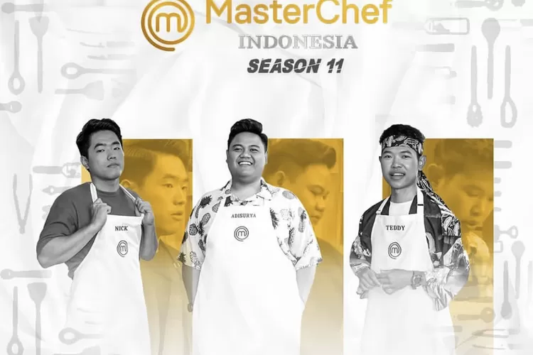 3 kontestan MasterChef Indonesia Season 11 tereliminasi hari ini di jadwal RCTI (Instagram @masterchefina)