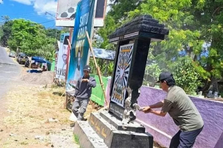 Tugu PSHT Di Jawa Timur Mulai Dilakukan Pembongkaran Secara Sukarela ...