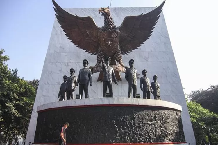 Monumen Kesaktian Pancasila 7 Pahlawan Revolusi Keganasan PKI 30 September 1965 (Tangkapan layar)