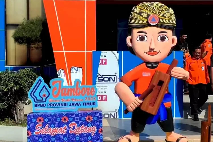 Logo Dan Maskot Jambore Relawan 2023 Jawa Timur Di Magetan Diluncurkan ...