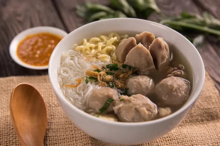 Ilustrasi bakso di Banyuwangi (Ilustrasi @Pinterest)
