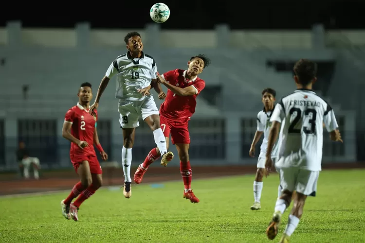 Timnas U-23 Indonesia berhasil mengalahkan Timor Leste 1-0 dalam laga terakhir Grup B Piala AFF. Nasib Indonesia untuk lolos ke semifinal ditentukan sampai seluruh laga fase grup berakhir (foto Humas PSSI)