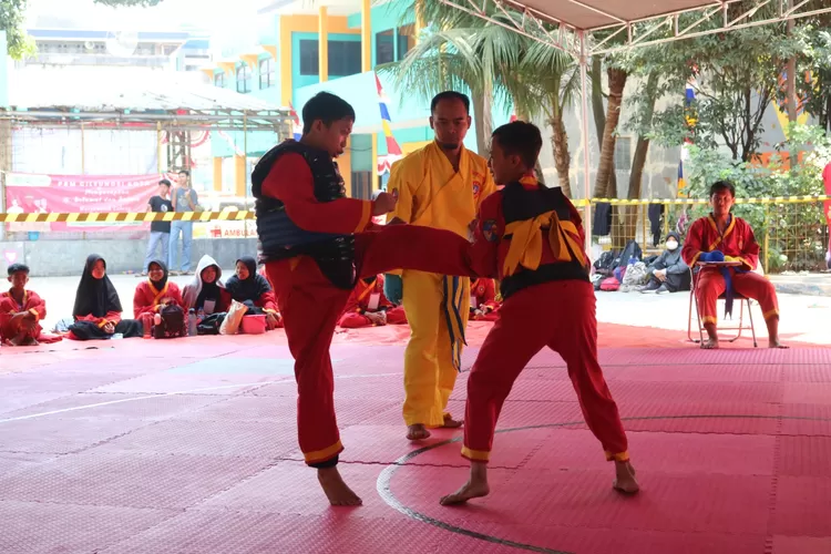 Para peserta dari berbagai wilayah ikuti Invitasi Tapak Suci Cileungsi Open ke-2.