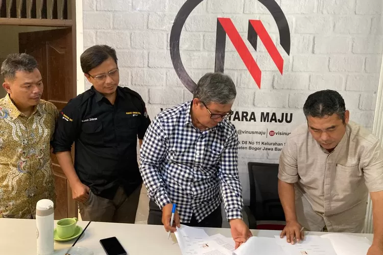 tanah wakaf untuk pembangunan ITB Vinus Bogor tersebut resmi diserahterimakan