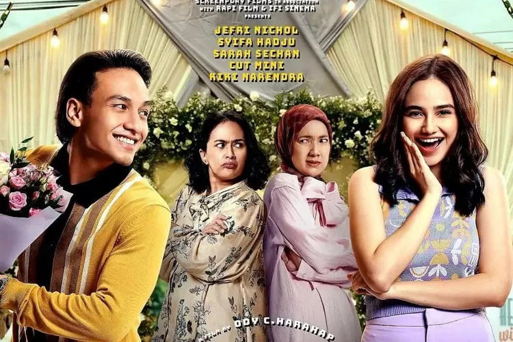 Poster film Mohon Doa Restu yang dibintangi Jefri Nichol dan Syifa Hadju. (Sumber: Instagram @cinemasia.id)