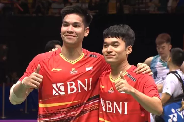 Kalahkan juara olimpiade di babak semifinal Hongkong Open 2023, Leo Rolly Carnando dan Daniel Marthin melaju ke babak final 