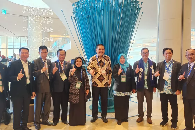 KOMPAK : Pengurus Pusat&nbsp;IGI&nbsp;mengikuti HWPL Word Peace Summit 2023 di Grand Hyatt Hotel, Incheon Korea Selatan.