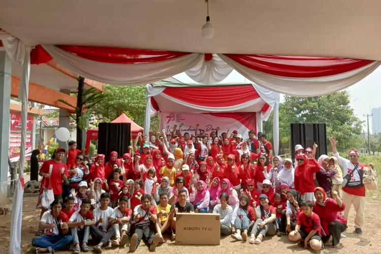 Acara 17 Agustus warga RW 05, Kelurahan Depok, Kecamatan Pancoranmas, minggu 20 Agustus 2023 (Syania)