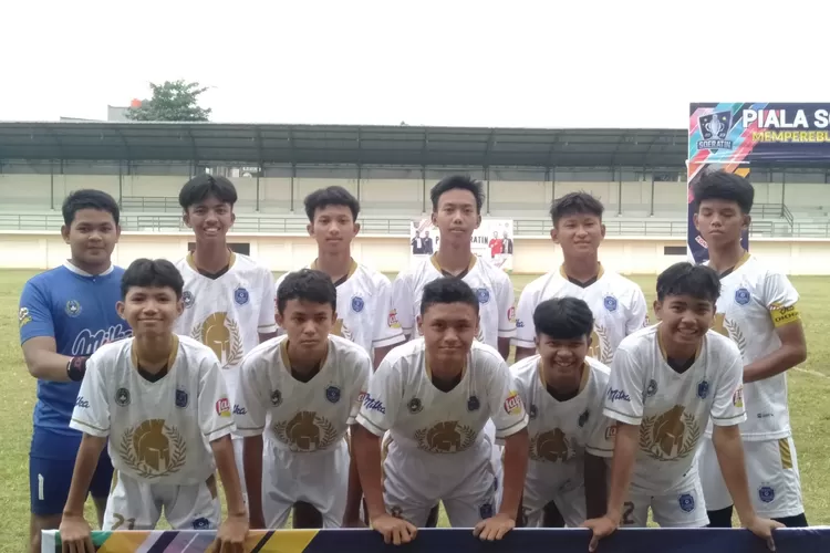 Sparta Limo U-15 bakal mewakili Kota Depok diajang turnamen Soeratin Cup Provinsi Jawa Barat, pada November 2023. (RADAR DEPOK)