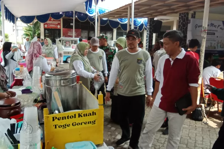 Pancoranmas (Panmas) Fair yang dihelat di Aula Kantor Kecamatan Pancoranmas, Kota Depok, Jumat  (Aldy Rama )