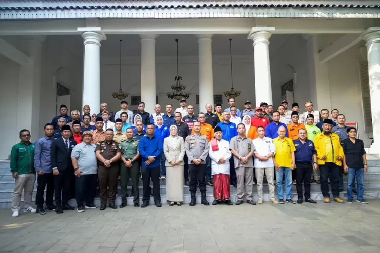 Dekarasi Pemilu Damai 2024 di Purwakarta. (Diskominfo Purwakarta)