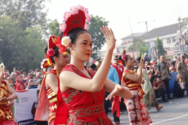 Kemeriahan Karnaval Pesona Nusantara Bekasi Keren 2023 (Pemkot Bekasi)