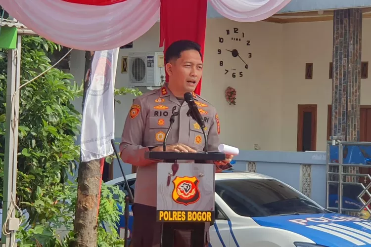 Kapolres Bogor AKBP Rio Wahyu Anggoro (Devina/Metropolitan.id)