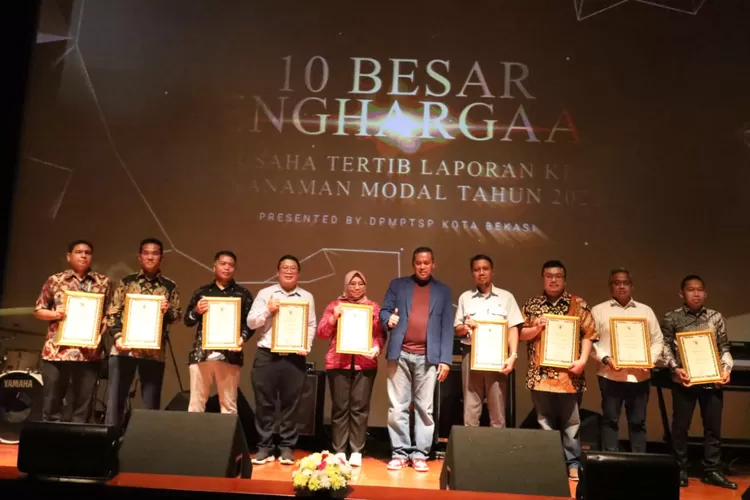 Wali Kota Bekasi Tri Adhianto buka Bekasi Investment Gathering. (Pemkot Bekasi)