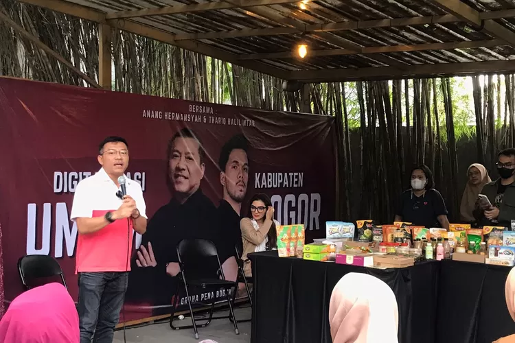 Anang Hermansyah menyampaikan cara sukses promosikan UMKM buat warga Bogor (magang Metropolitan)