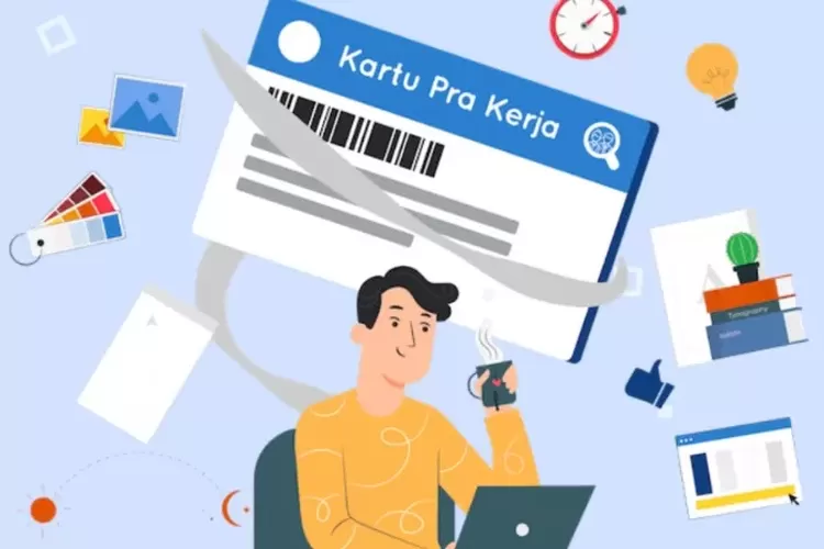 Ilustrasi manfaat Kartu Prakerja  (Jawapos)