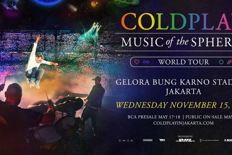 Informasi harga dan cara beli tiket tambahan konser Coldplay 2024 di Jakarta (Coldplay)