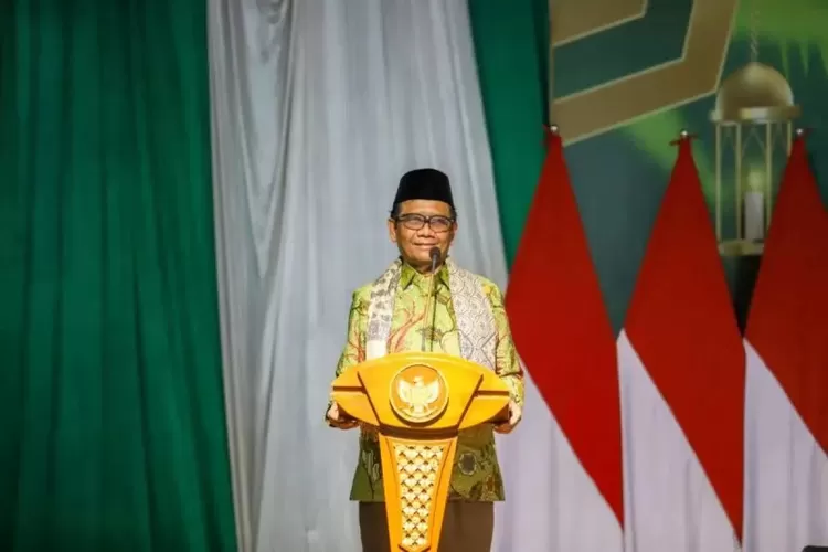 Menkopolhukam RI yang juga Cawapres Ganjar Pranowo, Mahfud MD. (jawapos)