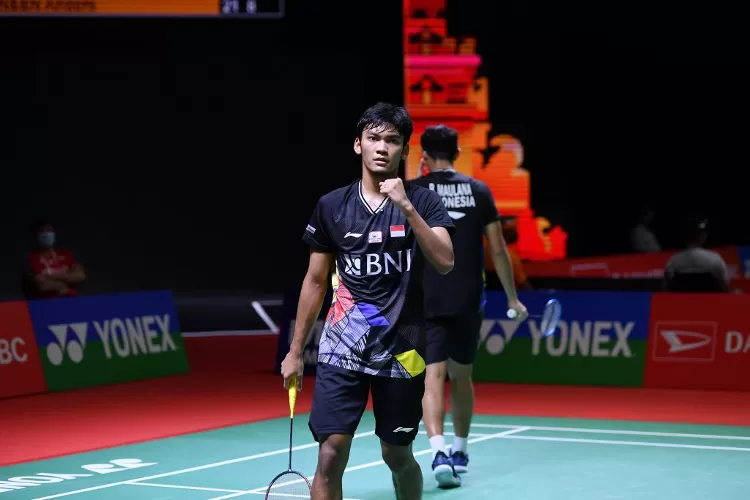 profil pebulutangkis muda Indonesia Shohibul Fikri, dari Bandung kejar gelar di Denmark Open 2023. (PBSI.id)