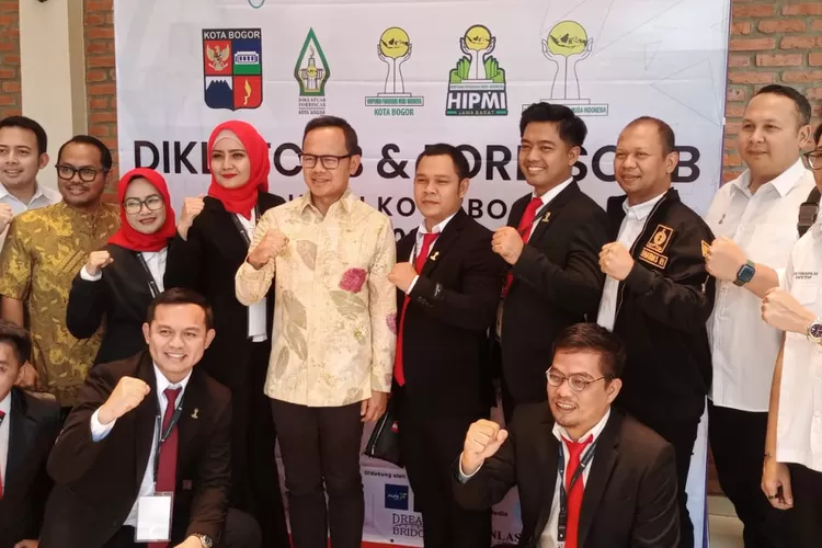 Wali Kota Bogor Bima Arya saat hadiri diklatcab HIPMI Kota Bogor. (HIPMI Kota Bogor)
