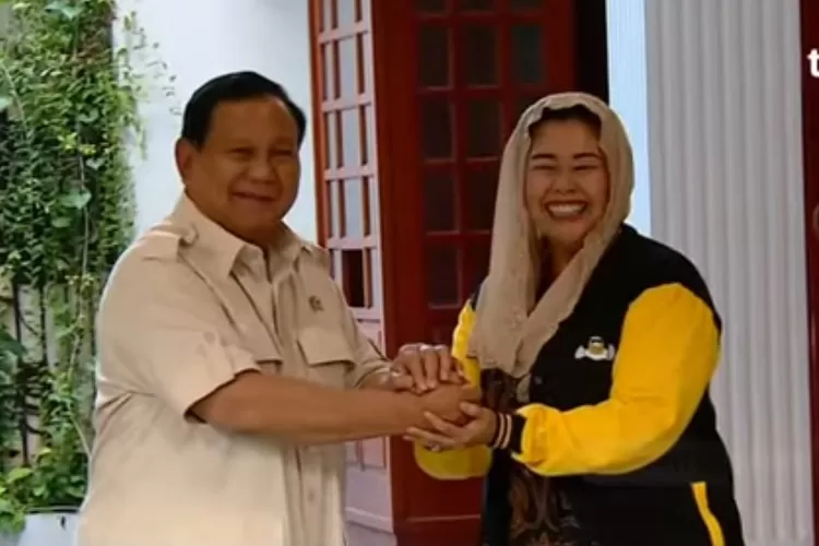 Prabowo dan Yenny Bertemu di Kediaman Prabowo di Jalan Kertanegara (tangkapan layar youtube)