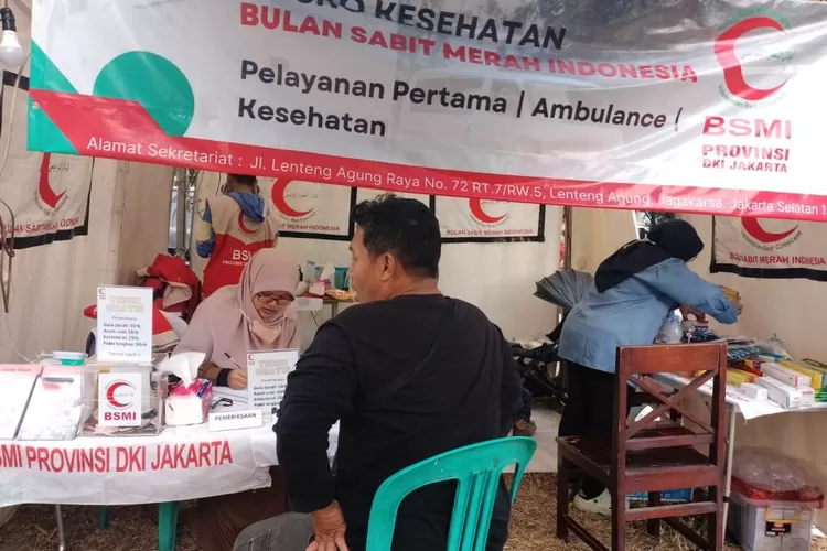 BSMI turut berkontribusi dalam Rainas XII dijakarta dengan mendirikan Posko Kesehatan