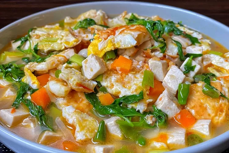Enak dan Bikin Nagih, Ini Resep Sup Tahu Telur Menu Diet yang Praktis Sederhana, Cocok Dikonsumsi saat Sarapan - Timenews