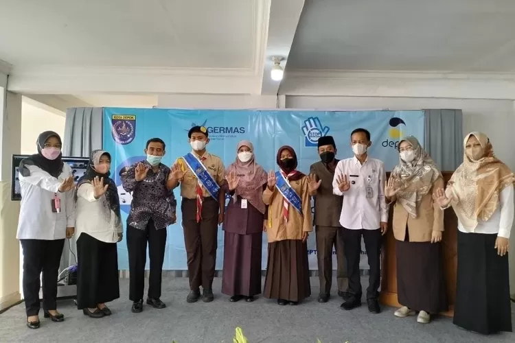 PENGUKUHAN : Dinas Kesehatan (Dinkes) Kota Depok mengukuhkan 22 pelajar sebagai Duta Gesit atau Generasi Sehat Indonesia Tanpa Narkoba. ISTIMEWA