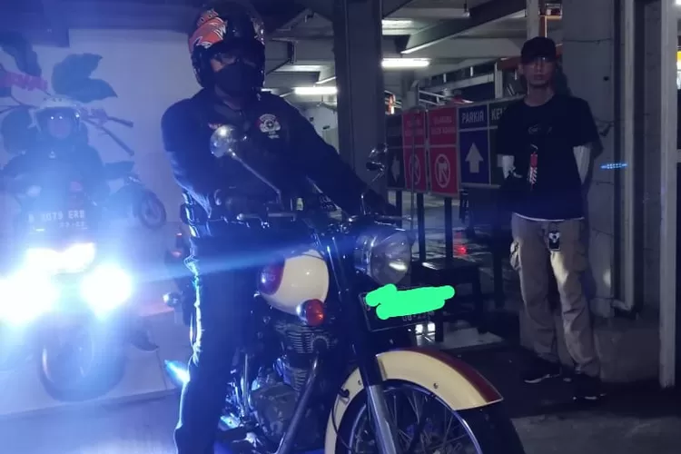 ILustrasi motor kinclong yang jadi kebanggaan pacar. Dok. Radar Depok