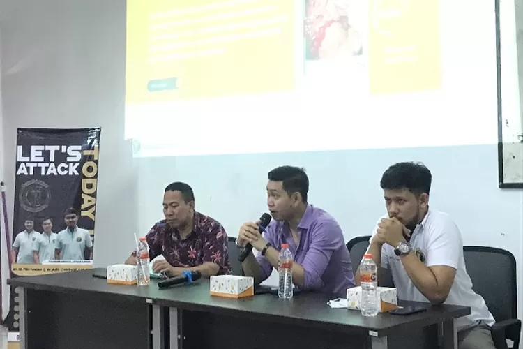 WAWASAN : Medical Attack Center memberikan penyuluhan kesehatan di SMK Informatika Utama, Kecamatan Limo, Kota Depok, Kamis (15/9). ist