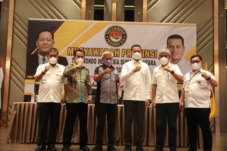 Wakil Gubernur (Wagub) Sumatera Utara (Sumut) Musa Rajekshah kembali terpilih menjadi Ketua Umum Pengurus Provinsi (Pengprov) Taekwondo Indonesia (TI) Sumut periode 2021-2025, dalam Musyawarah Provinsi (Musprov) TI Sumut tahun 2021 di Polonia Hotel Medan, Sabtu (20/2). 