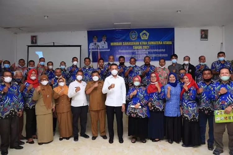 Wakil Gubernur Sumatera Utara (Sumut) Musa Rajekshah  menghadiri acara Mimbar Sarasehan KTNA Sumut di Aula Wong Rame Restaurant and Resort, Pantai Cermin, Kabupaten Serdangbedagai (Sergai), Senin (25/10). (DISKOMINFO SUMUT) 