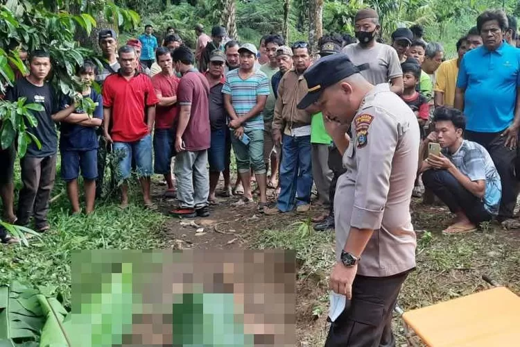 Jasad ketiga pelaku di lokasi kejadian. (Ist)