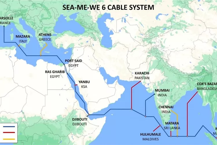 Telin bersama konsorsium SEA-ME-WE 6 memulai kontruksi kabel laut internasional sepanjang 19.200 km.