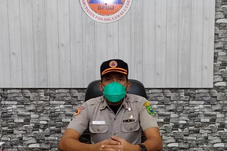 Kabid Pencegahan dan Penanggulangan Bencana pada BPBD Paluta Imran Affandi Siregar (realitasonline.id/ASR)