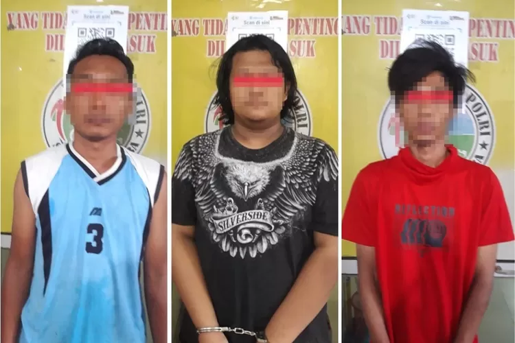 diduga pengedar ganja dan ekstasi diamankan Polres Binjai